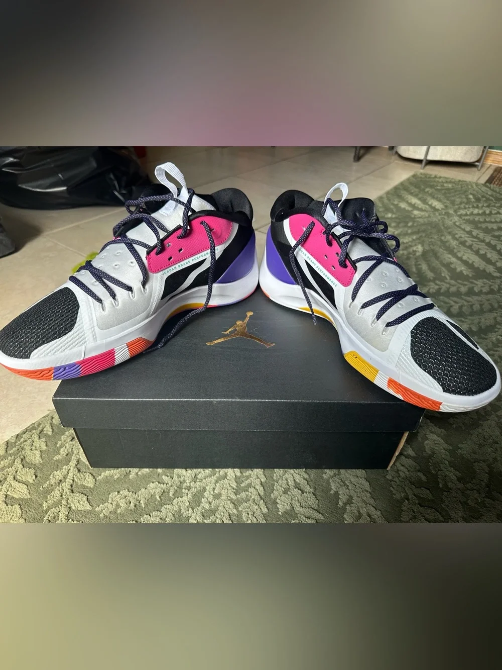 Jordan Men’s Multi-Color Performance Basketball Shoes